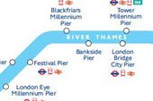 River Thames Transport Map
